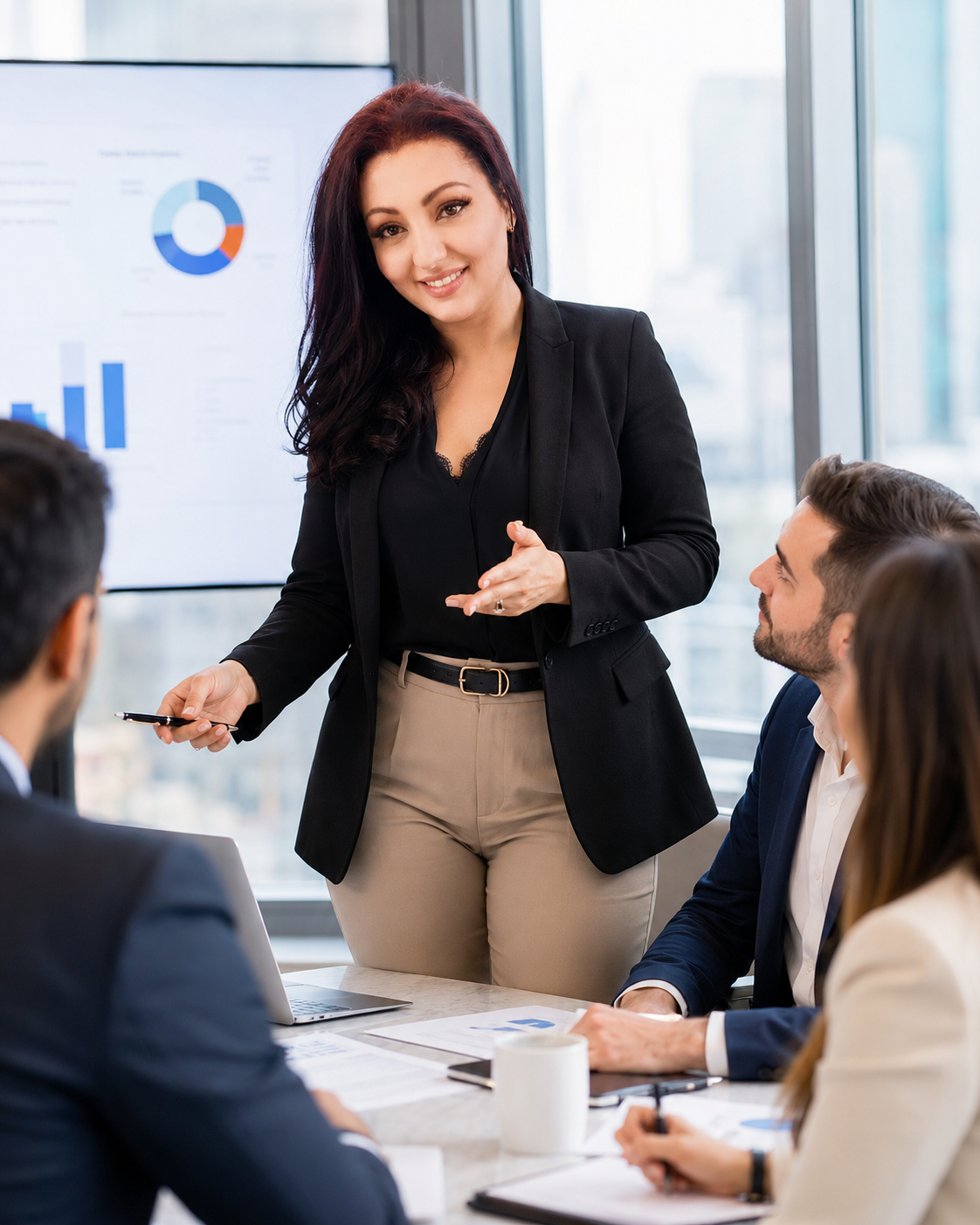 Sonia CATIC — Consultante marketing digital en réunion stratégique